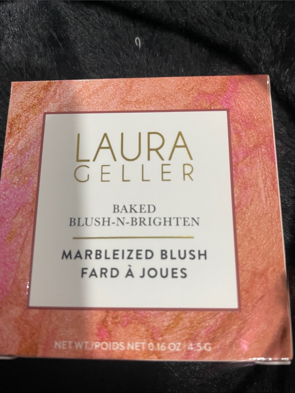 Laura Geller Marbleized Blush Baked Blush-N-Brighten - Pink buttercream
